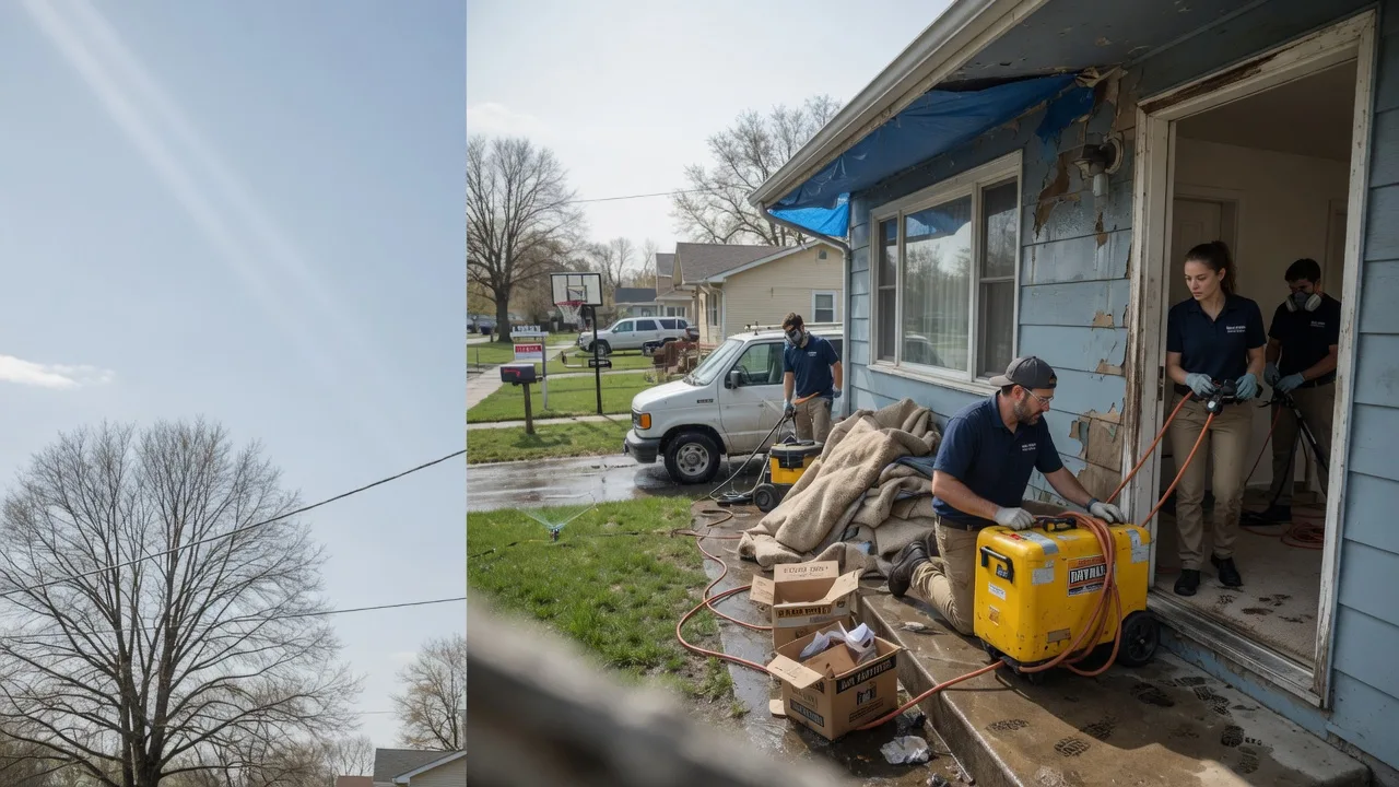 Basement Flood Cleanup in Tyronza, AR near me